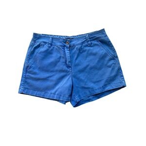 LAND' N SEA Chino Shorts Blue Cotton Twill Preppy‎ Coastal Size 4 Summer